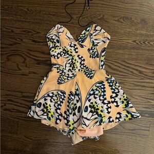 Dolce Vita Butterfly Print Romper